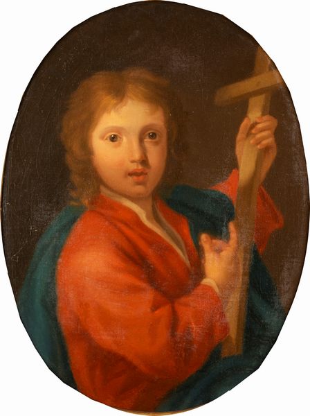 Scuola romana, secolo XVIII : GesÃ¹ Bambino con la Croce  - Asta Incanti d'Arte - Associazione Nazionale - Case d'Asta italiane