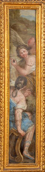 Scuola napoletana, fine secolo XVII - inizi secolo XVIII : Due scene mitologiche  - Asta Incanti d'Arte - Associazione Nazionale - Case d'Asta italiane