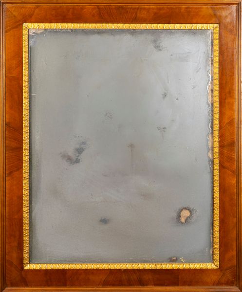 Specchiera rettangolare lastronata in mogano, secolo XIX  - Asta Incanti d'Arte - Associazione Nazionale - Case d'Asta italiane