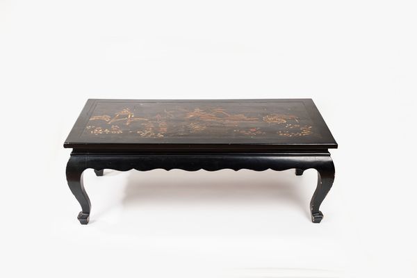 Pannello orientale in legno laccato, secolo XIX  - Asta Incanti d'Arte - Associazione Nazionale - Case d'Asta italiane