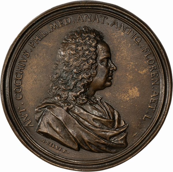 Lotto di nove medaglie commemorative in bronzo. Fine secolo XVII/metÃ  secolo XVIII  - Asta Incanti d'Arte - Associazione Nazionale - Case d'Asta italiane