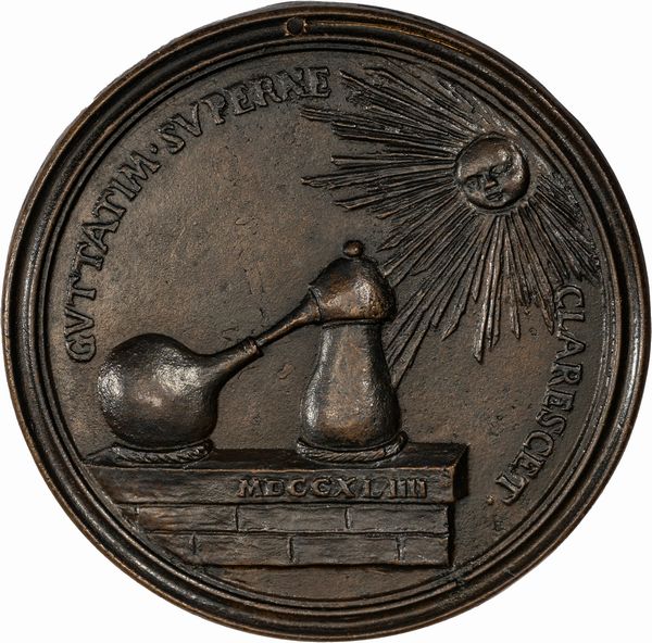 Lotto di nove medaglie commemorative in bronzo. Fine secolo XVII/metÃ  secolo XVIII  - Asta Incanti d'Arte - Associazione Nazionale - Case d'Asta italiane