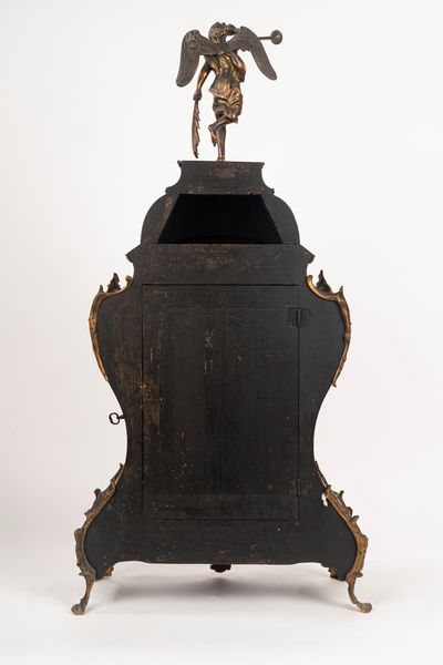 Pendola Cartel in stile Boulle in tartaruga e bronzo dorato, secolo XIX  - Asta Incanti d'Arte - Associazione Nazionale - Case d'Asta italiane