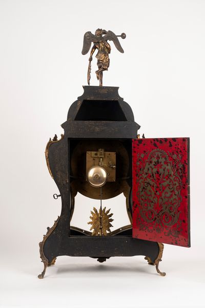 Pendola Cartel in stile Boulle in tartaruga e bronzo dorato, secolo XIX  - Asta Incanti d'Arte - Associazione Nazionale - Case d'Asta italiane