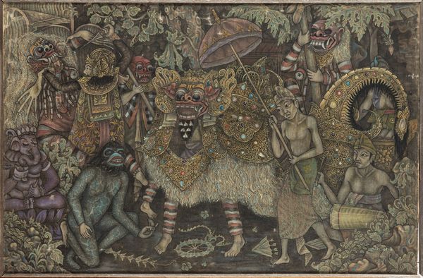 Dipinto su seta  - Asta Incanti d'Arte - Associazione Nazionale - Case d'Asta italiane