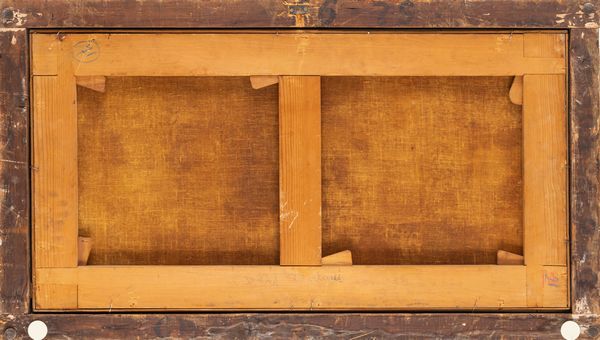 Scuola romana, secolo XVII : Paesaggio arcadico con figure  - Asta Incanti d'Arte - Associazione Nazionale - Case d'Asta italiane