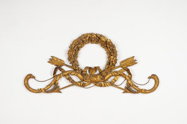 Fregio in legno intagliato e dorato, secolo XIX  - Asta Incanti d'Arte - Associazione Nazionale - Case d'Asta italiane