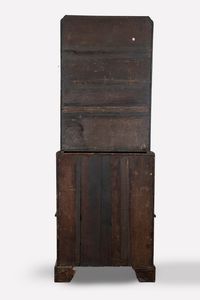 Piccolo trumeau lastronato e filettato, Inghilterra, secolo XVIII  - Asta Incanti d'Arte - Associazione Nazionale - Case d'Asta italiane