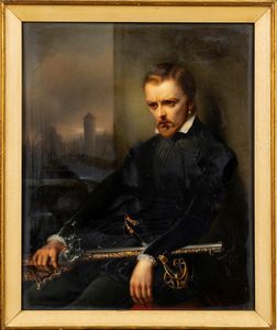 Coppia di formelle in porcellana, manifattura KPM, Berlino,secolo XIX  - Asta Incanti d'Arte - Associazione Nazionale - Case d'Asta italiane
