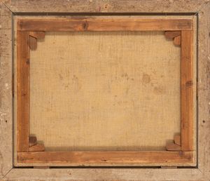 Scuola napoletana, secolo XVIII : Trionfo di fiori e frutta in un giardino con fontana  - Asta Incanti d'Arte - Associazione Nazionale - Case d'Asta italiane