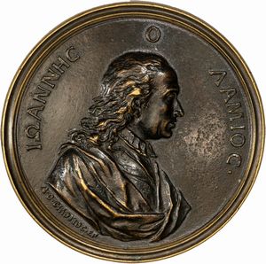 Lotto di nove medaglie commemorative in bronzo. Fine secolo XVII/metÃ  secolo XVIII  - Asta Incanti d'Arte - Associazione Nazionale - Case d'Asta italiane