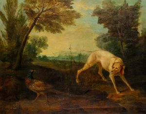 Maniera di Frans Snyders - Caccia al fagiano