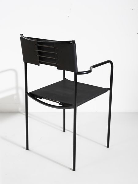 GIANDOMENICO BELOTTI : Tre sedie mod. 131 per Alias.  - Asta Asta 503 | DESIGN E ARTI DECORATIVE DEL NOVECENTO Virtuale - Associazione Nazionale - Case d'Asta italiane