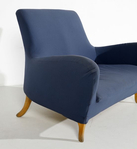 PROSPERO RASULO : Poltrona e divanetto mod. She per Poltronova, Firenze.  - Asta Asta 503 | DESIGN E ARTI DECORATIVE DEL NOVECENTO Virtuale - Associazione Nazionale - Case d'Asta italiane
