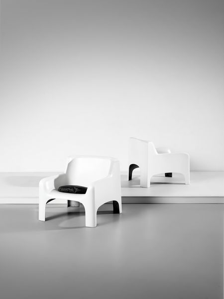 CARLO  BARTOLI : Coppia di poltrone mod. Gaia per Arflex.  - Asta Asta 503 | DESIGN E ARTI DECORATIVE DEL NOVECENTO Virtuale - Associazione Nazionale - Case d'Asta italiane