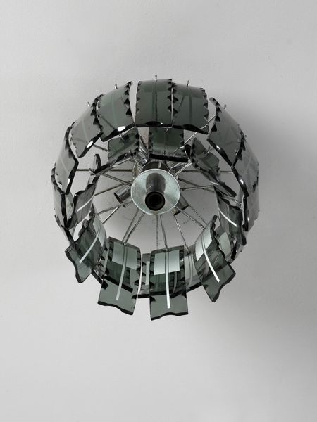 MANIFATTURA ITALIANA : Lampada a sospensione.  - Asta Asta 503 | DESIGN E ARTI DECORATIVE DEL NOVECENTO Virtuale - Associazione Nazionale - Case d'Asta italiane