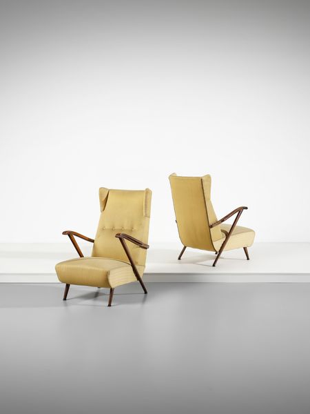 MANIFATTURA ITALIANA : Coppia di poltrone.  - Asta Asta 503 | DESIGN E ARTI DECORATIVE DEL NOVECENTO Virtuale - Associazione Nazionale - Case d'Asta italiane