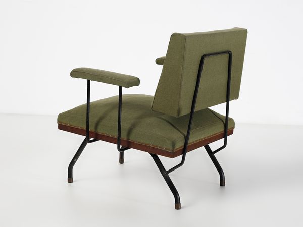 MANIFATTURA ITALIANA : Coppia di poltrone.  - Asta Asta 503 | DESIGN E ARTI DECORATIVE DEL NOVECENTO Virtuale - Associazione Nazionale - Case d'Asta italiane