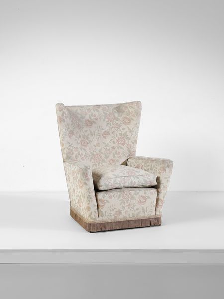PAOLO BUFFA : Poltrona bergere, esecuzione Serafino Arrighi, Cantù.  - Asta Asta 503 | DESIGN E ARTI DECORATIVE DEL NOVECENTO Virtuale - Associazione Nazionale - Case d'Asta italiane