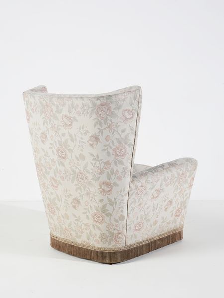PAOLO BUFFA : Poltrona bergere, esecuzione Serafino Arrighi, Cantù.  - Asta Asta 503 | DESIGN E ARTI DECORATIVE DEL NOVECENTO Virtuale - Associazione Nazionale - Case d'Asta italiane