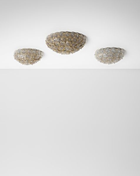 BAROVIER & TOSO : Tre lampade a plafoniera.  - Asta Asta 503 | DESIGN E ARTI DECORATIVE DEL NOVECENTO Virtuale - Associazione Nazionale - Case d'Asta italiane