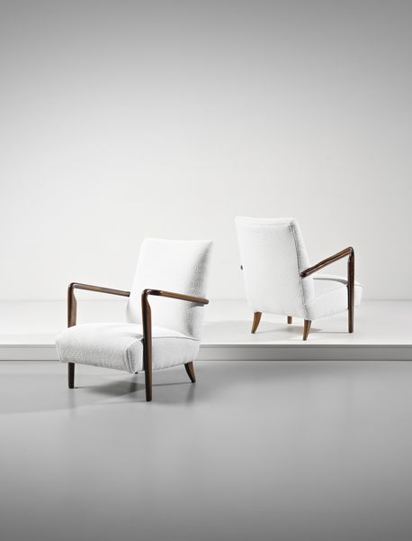 STUDIO TECNICO CASSINA : Coppia di poltrone mod. 401, Meda.  - Asta Asta 503 | DESIGN E ARTI DECORATIVE DEL NOVECENTO Virtuale - Associazione Nazionale - Case d'Asta italiane