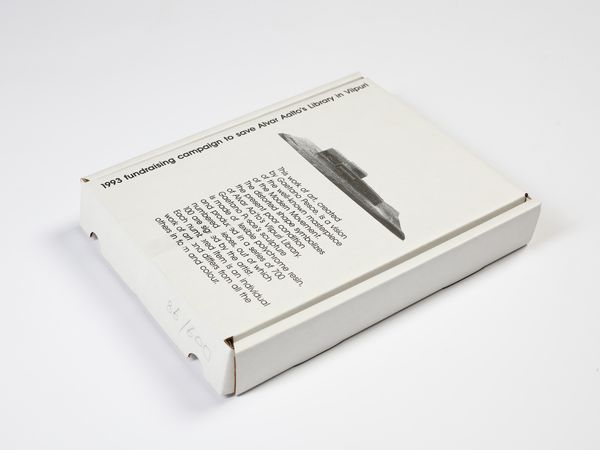 GAETANO PESCE : The Alvar AAlto project for the Library in Viipuri.  - Asta Asta 503 | DESIGN E ARTI DECORATIVE DEL NOVECENTO Virtuale - Associazione Nazionale - Case d'Asta italiane