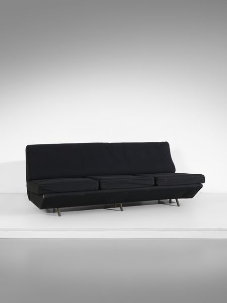 MARCO ZANUSO : Divano-letto a tre posti mod. Sleep-o-matic per Arflex, Milano.  - Asta Asta 503 | DESIGN E ARTI DECORATIVE DEL NOVECENTO Virtuale - Associazione Nazionale - Case d'Asta italiane