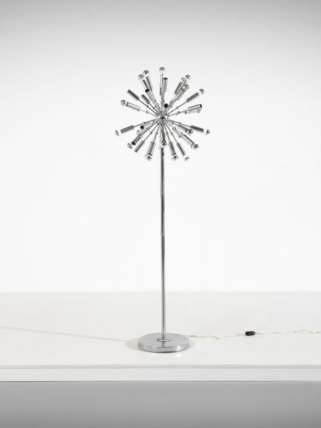 MANIFATTURA ITALIANA : Lampada da terra mod. Sputnik.  - Asta Asta 503 | DESIGN E ARTI DECORATIVE DEL NOVECENTO Virtuale - Associazione Nazionale - Case d'Asta italiane
