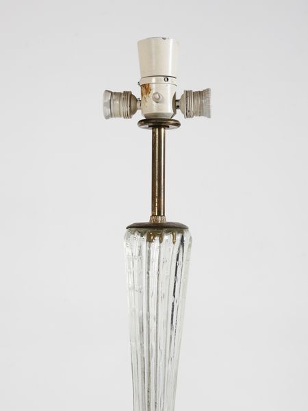 MANIFATTURA MURANESE : Lampada da terra.  - Asta Asta 503 | DESIGN E ARTI DECORATIVE DEL NOVECENTO Virtuale - Associazione Nazionale - Case d'Asta italiane