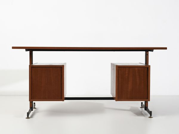 MANIFATTURA BRIANZOLA : Scrivania.  - Asta Asta 503 | DESIGN E ARTI DECORATIVE DEL NOVECENTO Virtuale - Associazione Nazionale - Case d'Asta italiane