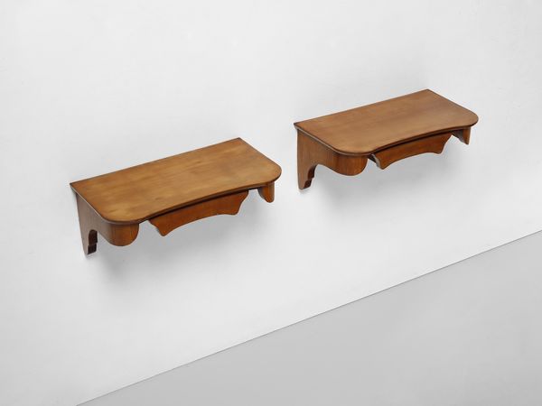 Scuola fiorentina : Coppia di comodini.  - Asta Asta 503 | DESIGN E ARTI DECORATIVE DEL NOVECENTO Virtuale - Associazione Nazionale - Case d'Asta italiane