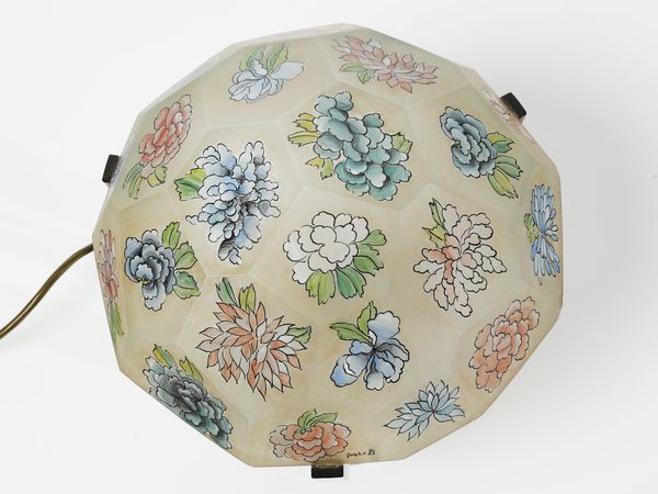 MANIFATTURA ITALIANA : Lampada da tavolo.  - Asta Asta 503 | DESIGN E ARTI DECORATIVE DEL NOVECENTO Virtuale - Associazione Nazionale - Case d'Asta italiane