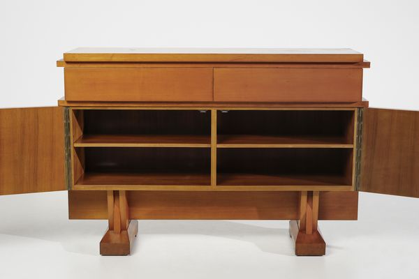 GIOVANNI BATTISTA BASSI (cerchia di GIOVANNI MICHELUCCI) : Credenza.  - Asta Asta 503 | DESIGN E ARTI DECORATIVE DEL NOVECENTO Virtuale - Associazione Nazionale - Case d'Asta italiane