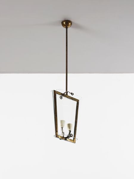 MANIFATTURA ITALIANA : Lampada a sospensione.  - Asta Asta 503 | DESIGN E ARTI DECORATIVE DEL NOVECENTO Virtuale - Associazione Nazionale - Case d'Asta italiane