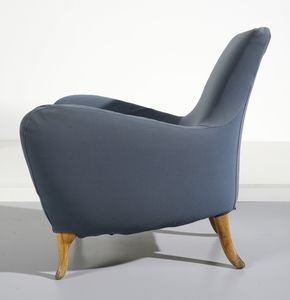 PROSPERO RASULO : Poltrona e divanetto mod. She per Poltronova, Firenze.  - Asta Asta 503 | DESIGN E ARTI DECORATIVE DEL NOVECENTO Virtuale - Associazione Nazionale - Case d'Asta italiane