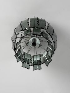 MANIFATTURA ITALIANA : Lampada a sospensione.  - Asta Asta 503 | DESIGN E ARTI DECORATIVE DEL NOVECENTO Virtuale - Associazione Nazionale - Case d'Asta italiane