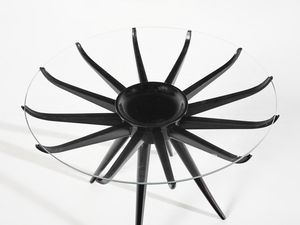 RENATO G. ANGELI, CARLO DE CARLI & LUIGI CLAUDIO OLIVIERI : Tavolino da salotto.  - Asta Asta 503 | DESIGN E ARTI DECORATIVE DEL NOVECENTO Virtuale - Associazione Nazionale - Case d'Asta italiane