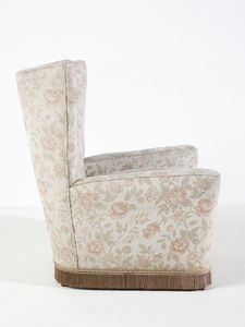 PAOLO BUFFA : Poltrona bergere, esecuzione Serafino Arrighi, Cantù.  - Asta Asta 503 | DESIGN E ARTI DECORATIVE DEL NOVECENTO Virtuale - Associazione Nazionale - Case d'Asta italiane