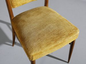 PAOLO BUFFA : Otto sedie, esecuzione Serafino Arrighi, Cantù.  - Asta Asta 503 | DESIGN E ARTI DECORATIVE DEL NOVECENTO Virtuale - Associazione Nazionale - Case d'Asta italiane
