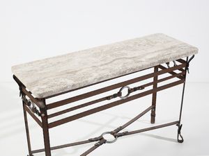 Jacques  Adnet : nello stile di. Consolle.  - Asta Asta 503 | DESIGN E ARTI DECORATIVE DEL NOVECENTO Virtuale - Associazione Nazionale - Case d'Asta italiane