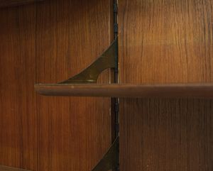 MANIFATTURA ITALIANA : Libreria modulare (5 moduli).  - Asta Asta 503 | DESIGN E ARTI DECORATIVE DEL NOVECENTO Virtuale - Associazione Nazionale - Case d'Asta italiane