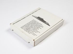 GAETANO PESCE : The Alvar AAlto project for the Library in Viipuri.  - Asta Asta 503 | DESIGN E ARTI DECORATIVE DEL NOVECENTO Virtuale - Associazione Nazionale - Case d'Asta italiane