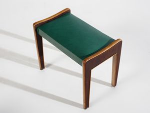 MANIFATTURA ITALIANA : Coppia di sgabelli.  - Asta Asta 503 | DESIGN E ARTI DECORATIVE DEL NOVECENTO Virtuale - Associazione Nazionale - Case d'Asta italiane