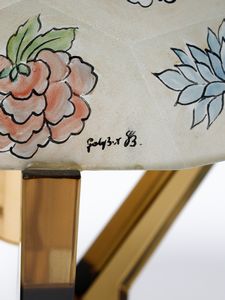 MANIFATTURA ITALIANA : Lampada da tavolo.  - Asta Asta 503 | DESIGN E ARTI DECORATIVE DEL NOVECENTO Virtuale - Associazione Nazionale - Case d'Asta italiane