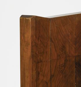 Gaetano Borsani : Letto matrimoniale per Atelier di Varedo Mobili d'Arte, Varedo.  - Asta Asta 503 | DESIGN E ARTI DECORATIVE DEL NOVECENTO Virtuale - Associazione Nazionale - Case d'Asta italiane