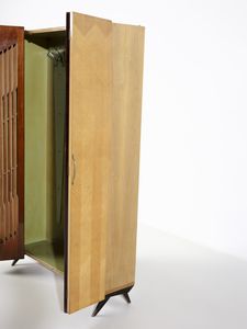 MANIFATTURA ITALIANA : Mobile da ingresso a quattro ante.  - Asta Asta 503 | DESIGN E ARTI DECORATIVE DEL NOVECENTO Virtuale - Associazione Nazionale - Case d'Asta italiane