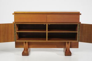 GIOVANNI BATTISTA BASSI (cerchia di GIOVANNI MICHELUCCI) : Credenza.  - Asta Asta 503 | DESIGN E ARTI DECORATIVE DEL NOVECENTO Virtuale - Associazione Nazionale - Case d'Asta italiane