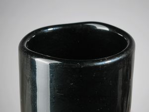 MANIFATTURA MURANESE : Vaso cilindrico.  - Asta Asta 503 | DESIGN E ARTI DECORATIVE DEL NOVECENTO Virtuale - Associazione Nazionale - Case d'Asta italiane