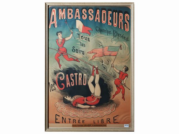 Charles Lévy : Ambassadeurs  - Asta Due case fiorentine - Associazione Nazionale - Case d'Asta italiane